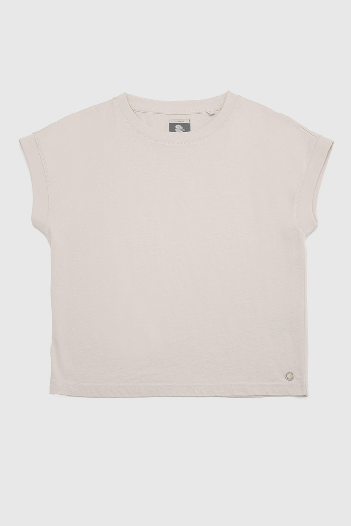 Polera Nina Orgánica Beige Mujer