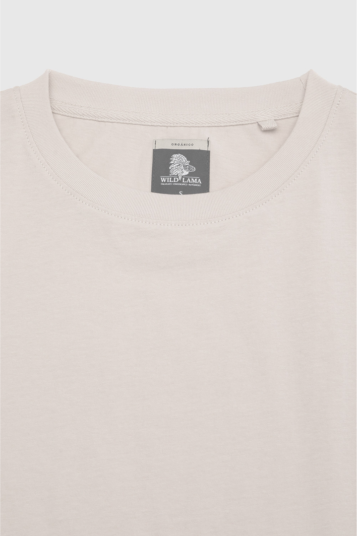Polera Nina Orgánica Beige Mujer