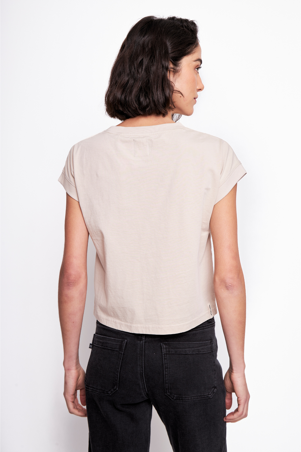 Polera Nina Orgánica Beige Mujer
