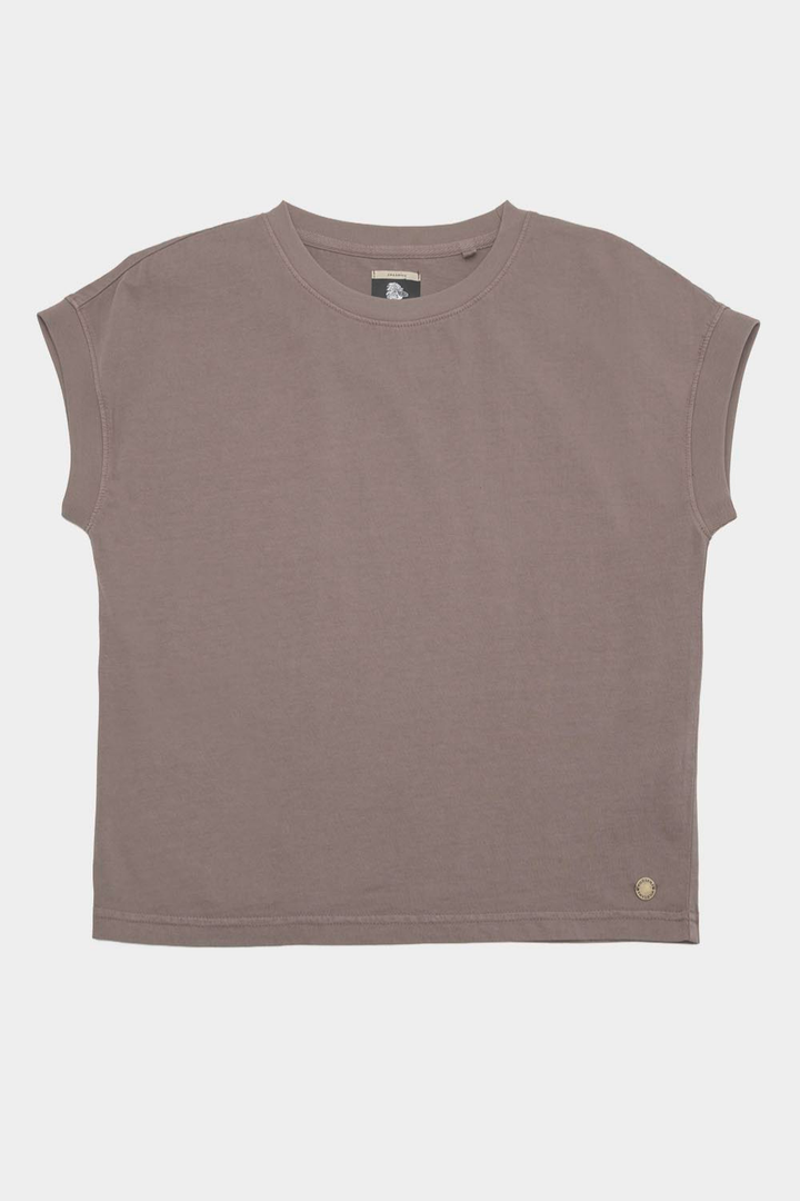 Polera Nina Orgánica Café Mujer