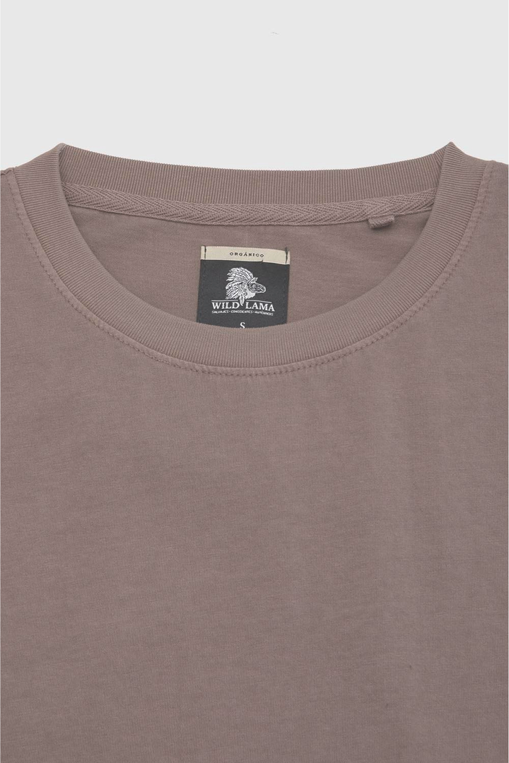 Polera Nina Orgánica Café Mujer