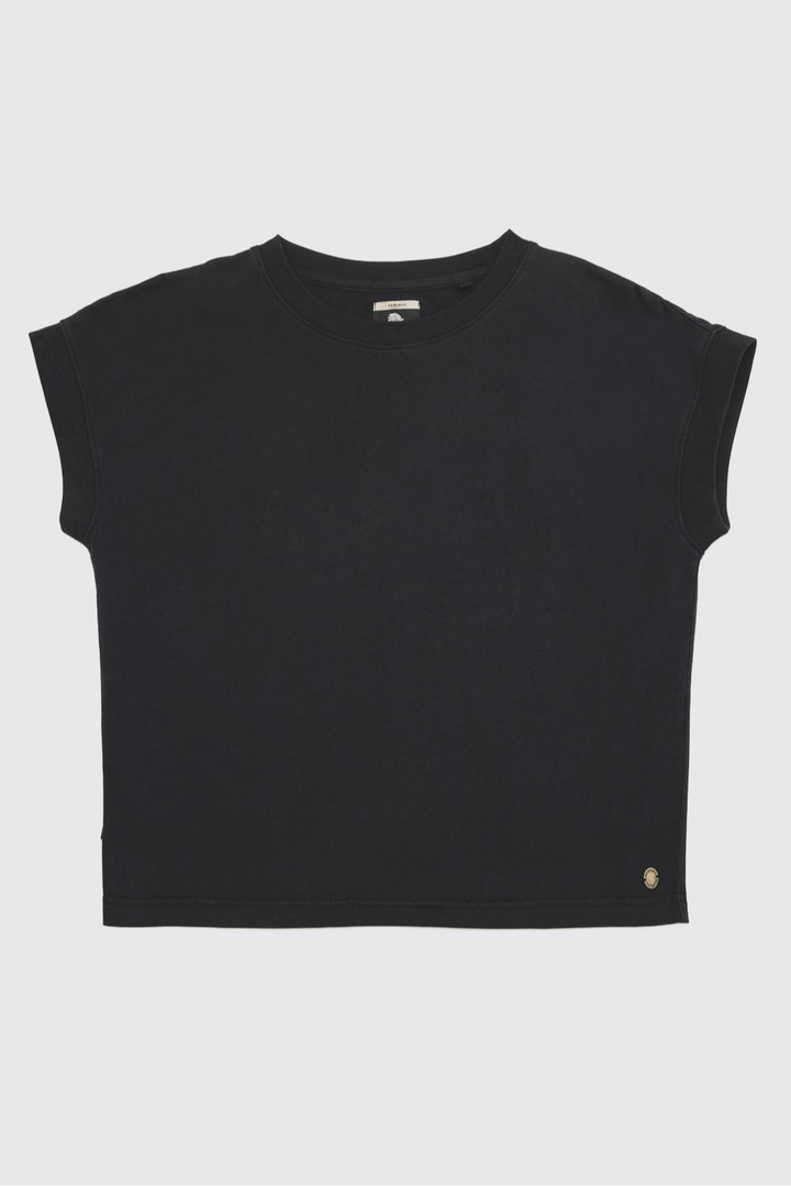 Polera Nina Orgánica Negra Mujer