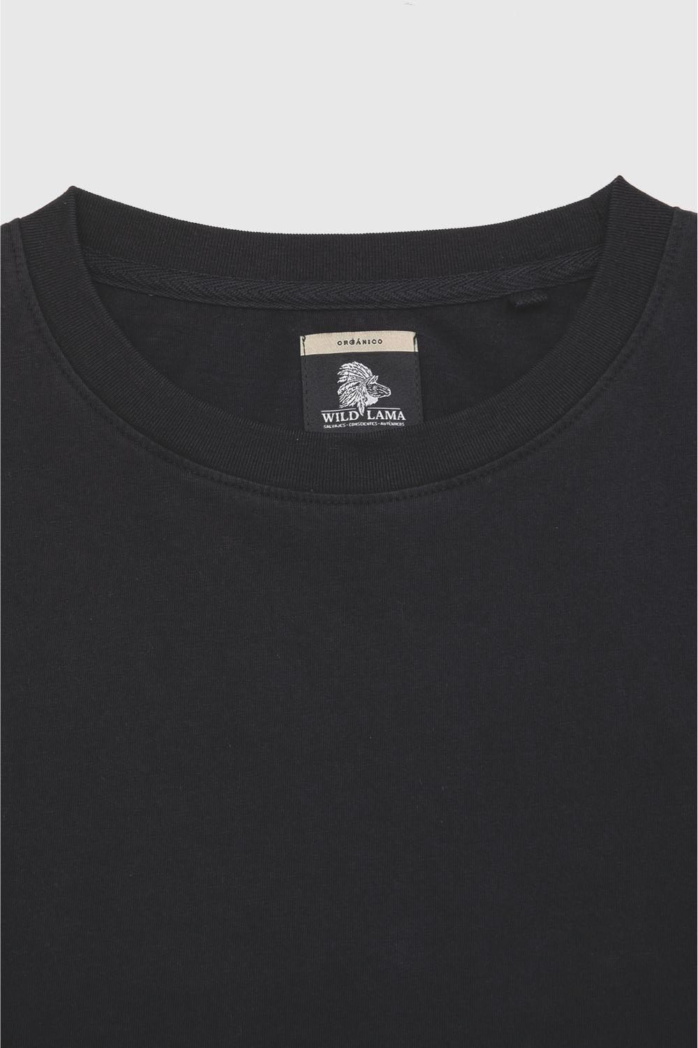 Polera Nina Orgánica Negra Mujer