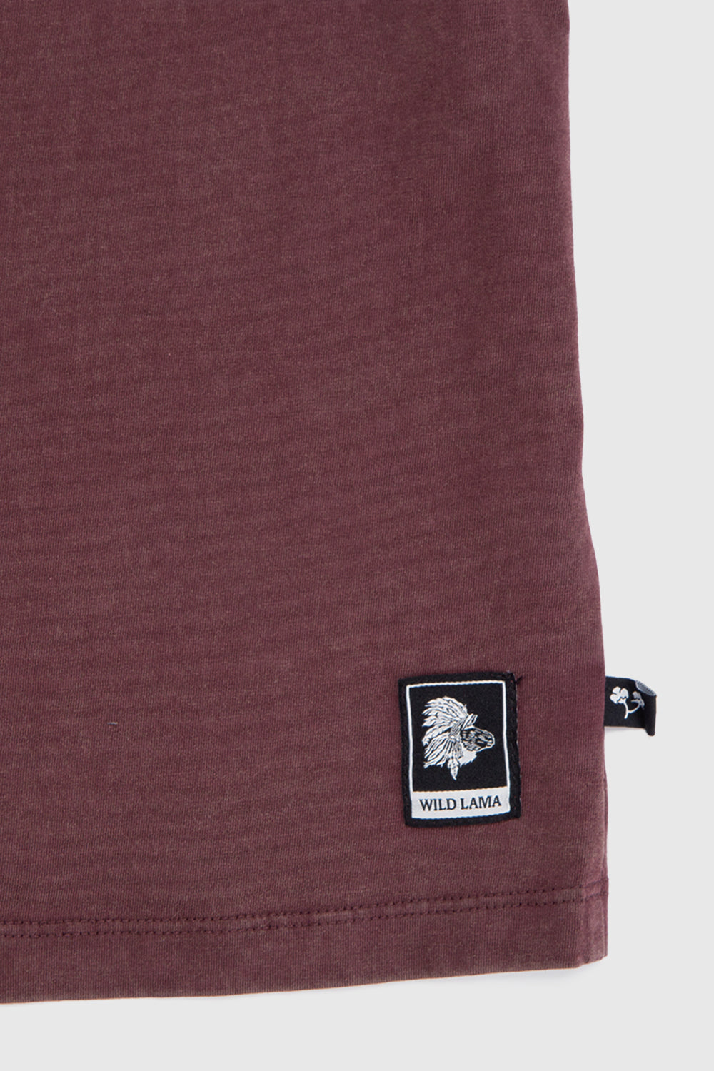 Polera Nirva Orgánica Burdeo Mujer