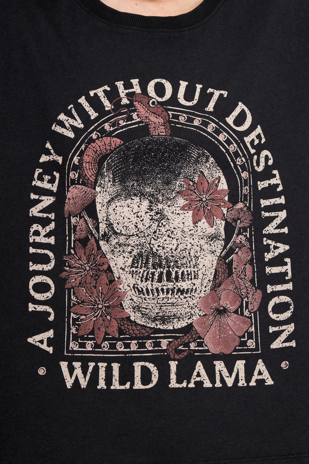 Polera Nirva Orgánica Negra Mujer