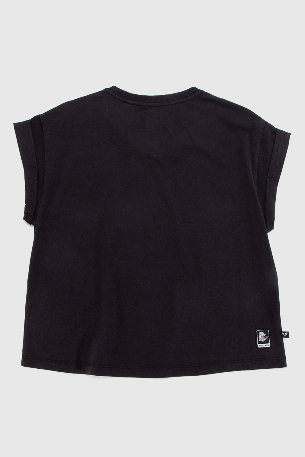 Polera Nirva Orgánica Negra Mujer