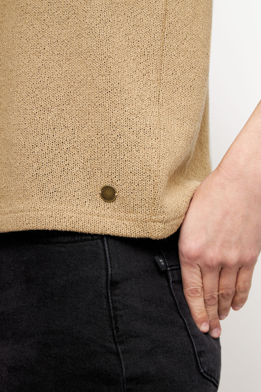 Polera Nora Orgánica Camel Mujer