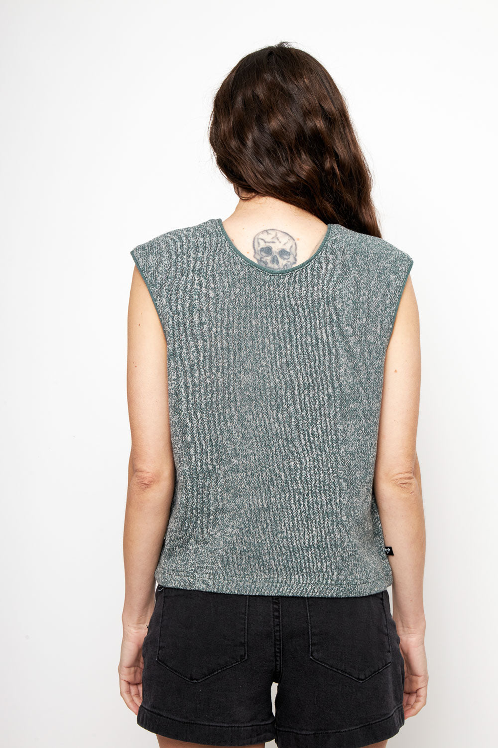 Polera Nora Orgánica Petróleo Mujer