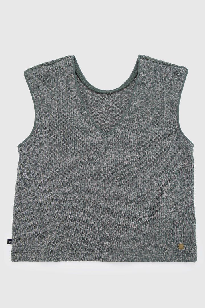 Polera Nora Orgánica Petróleo Mujer