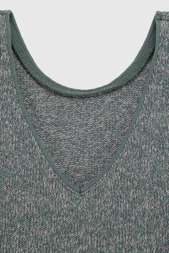 Polera Nora Orgánica Petróleo Mujer
