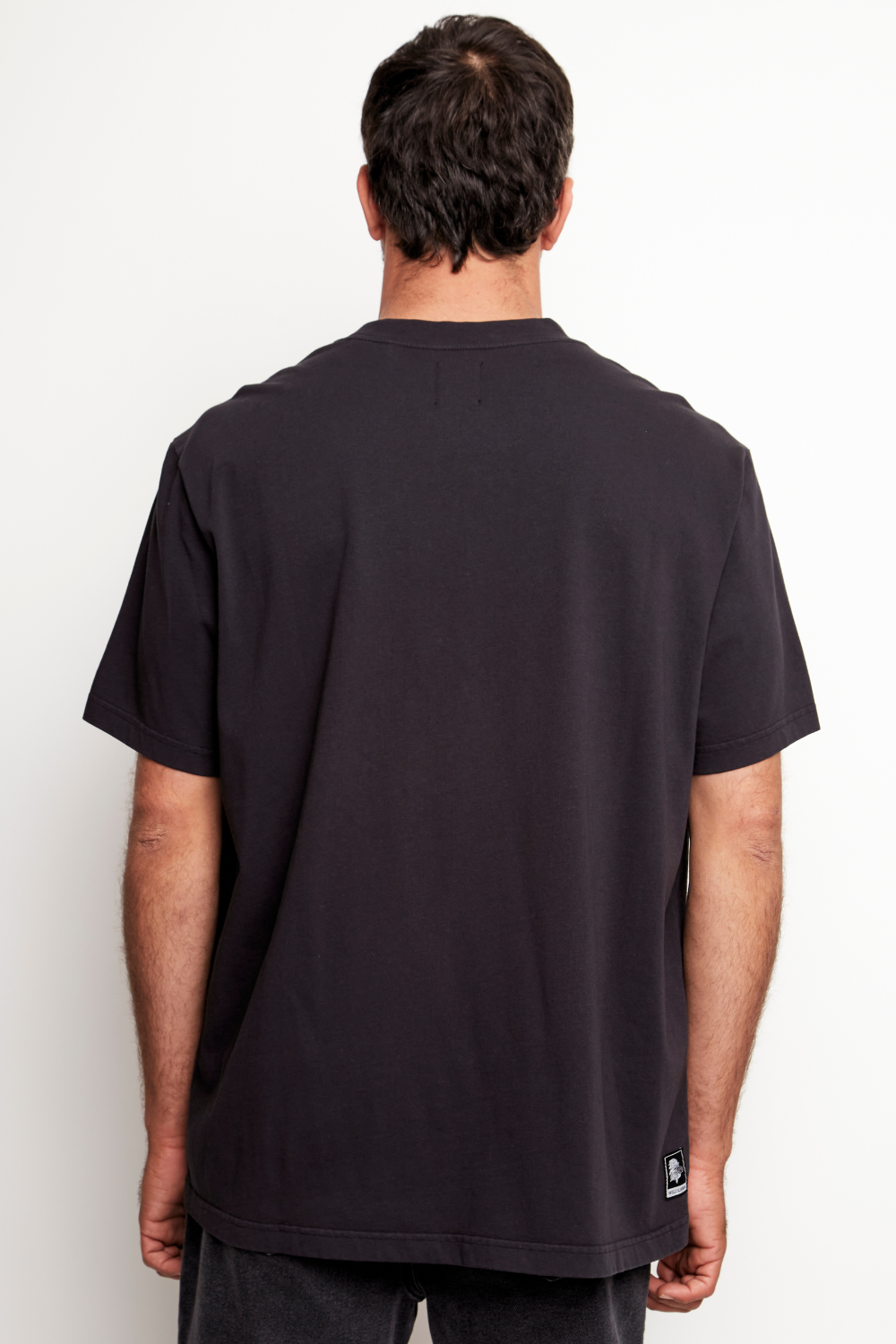 Polera Otto Orgánica Negra Hombre