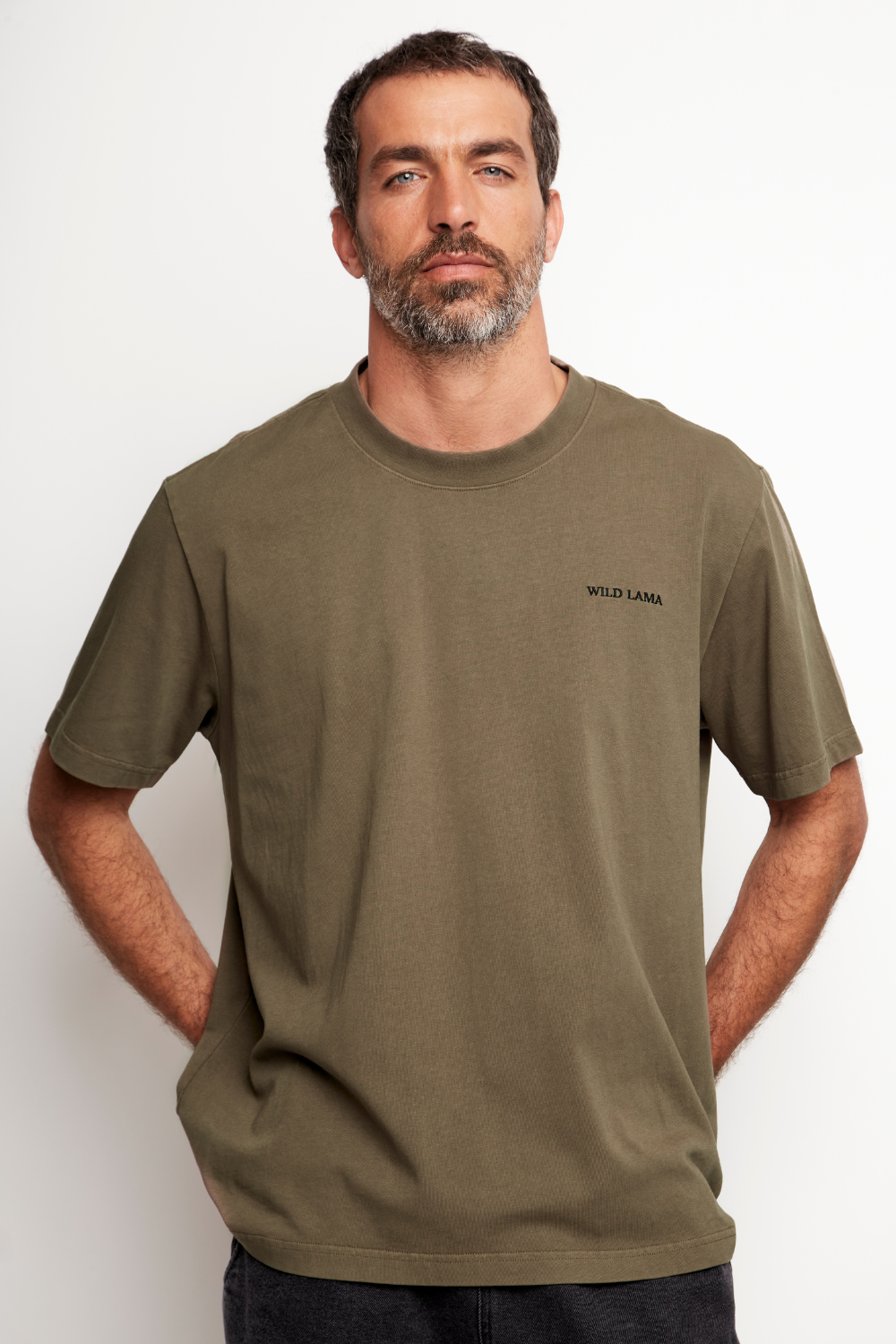 Polera Otto Orgánica Verde Hombre