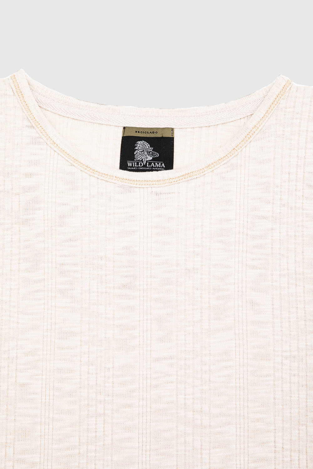 Polera Pampa Orgánica Beige Mujer