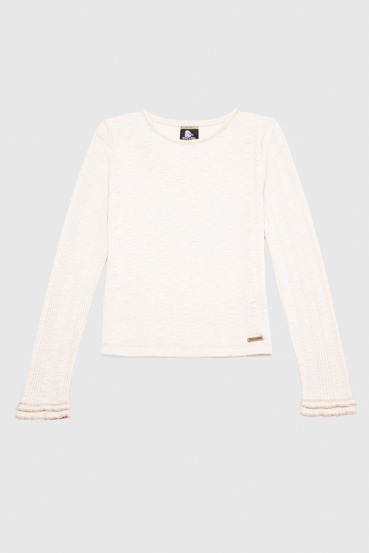 Polera Pampa Orgánica Beige Mujer