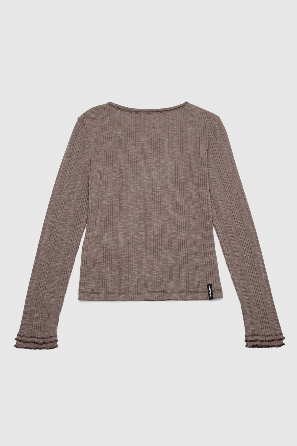 Polera Pampa Orgánica Café Mujer