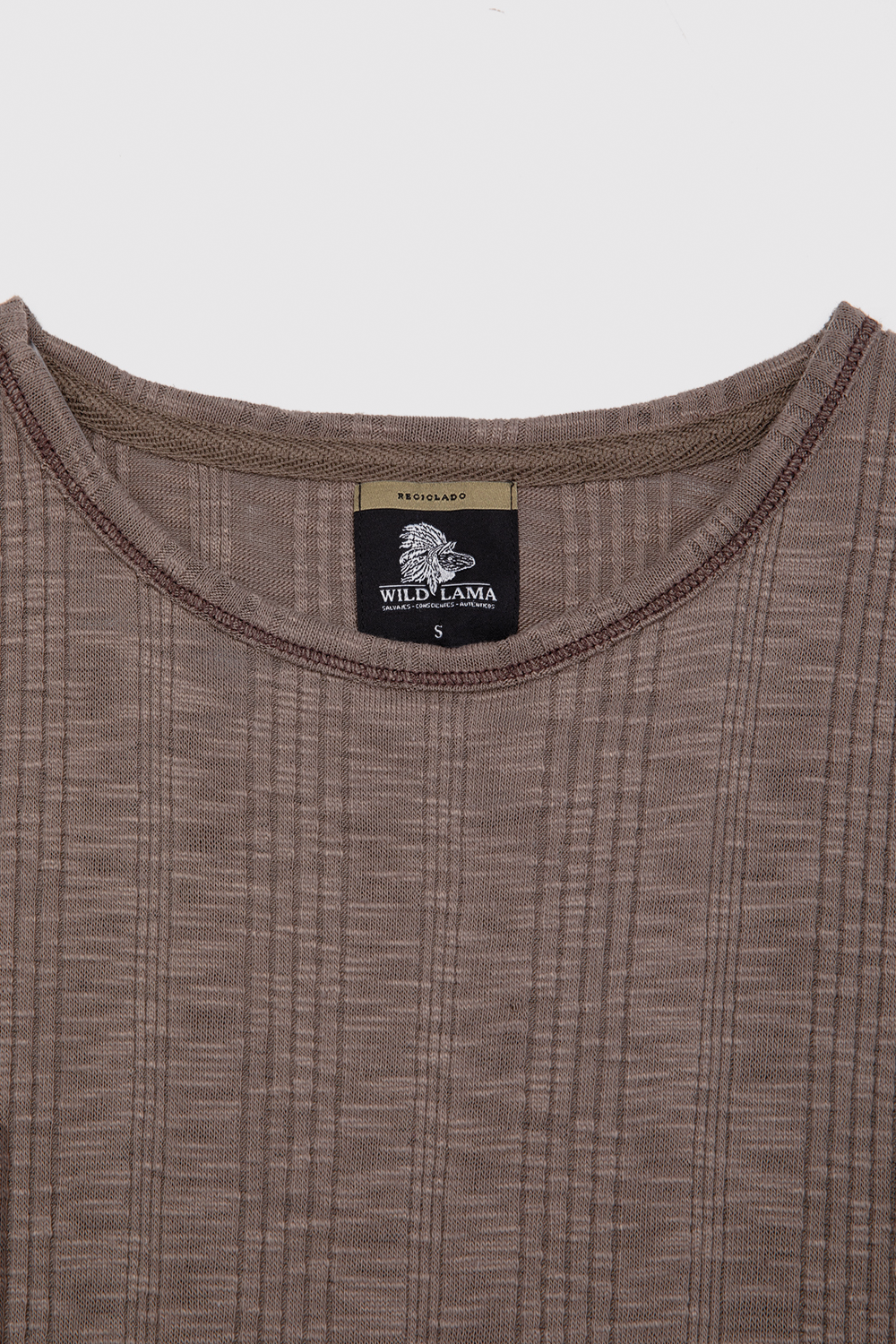 Polera Pampa Orgánica Café Mujer