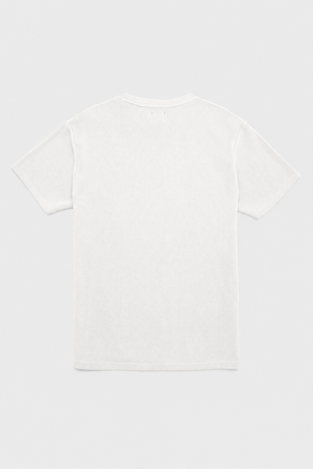 Polera Pater Waffle Orgánica Blanca Hombre