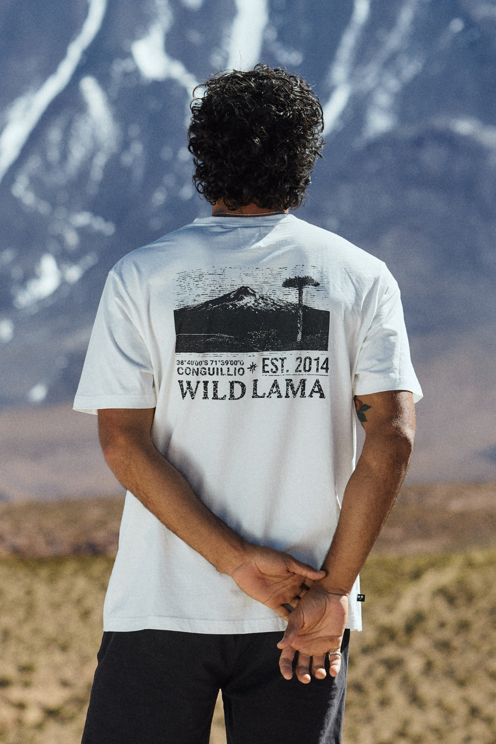 Polera Rolan Orgánica Blanca Hombre