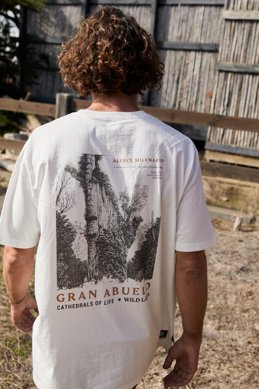 Polera Rolan Orgánica Blanca Hombre