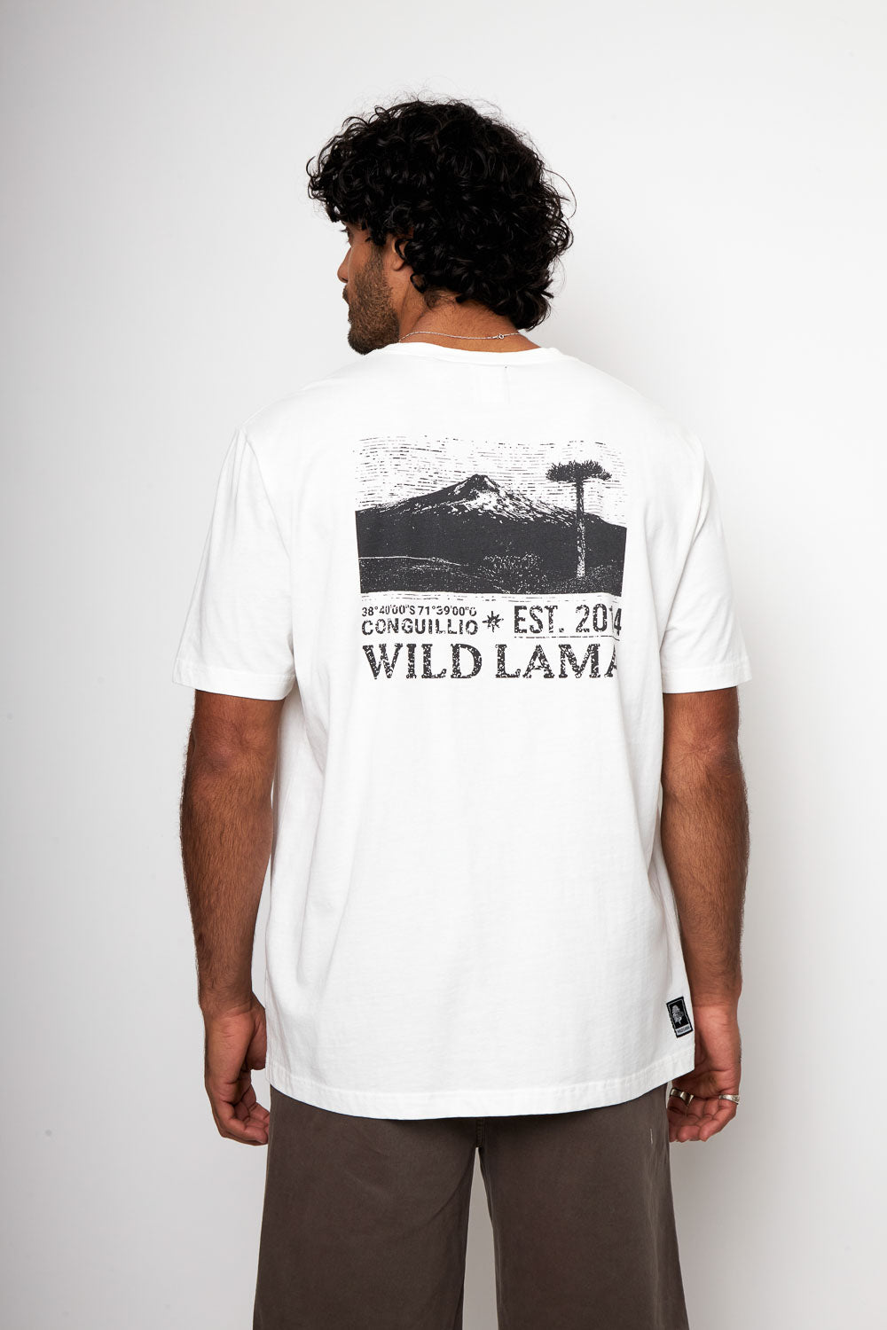 Polera Rolan Orgánica Blanca Hombre