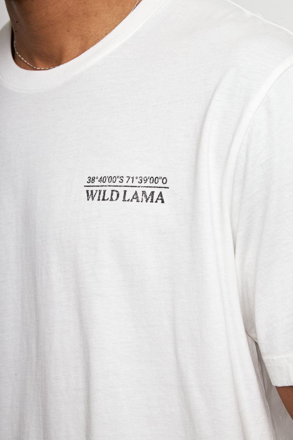 Polera Rolan Orgánica Blanca Hombre