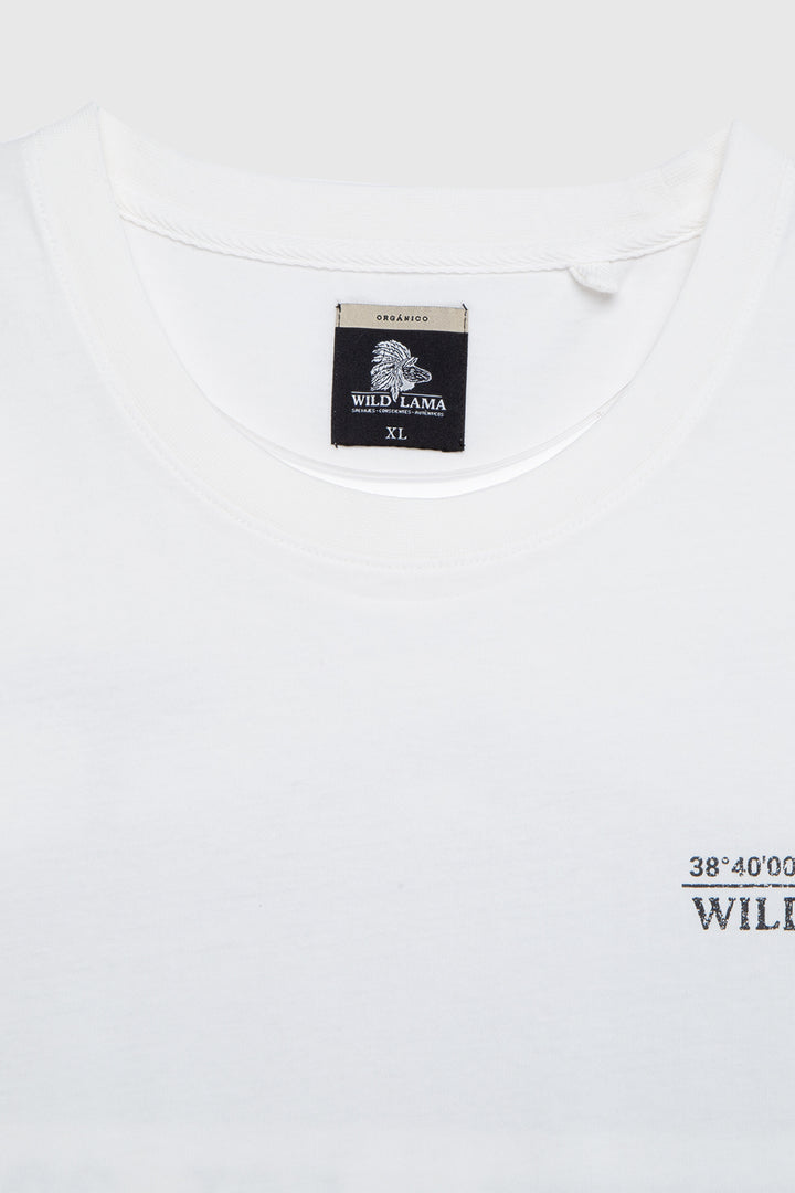 Polera Rolan Orgánica Blanca Hombre