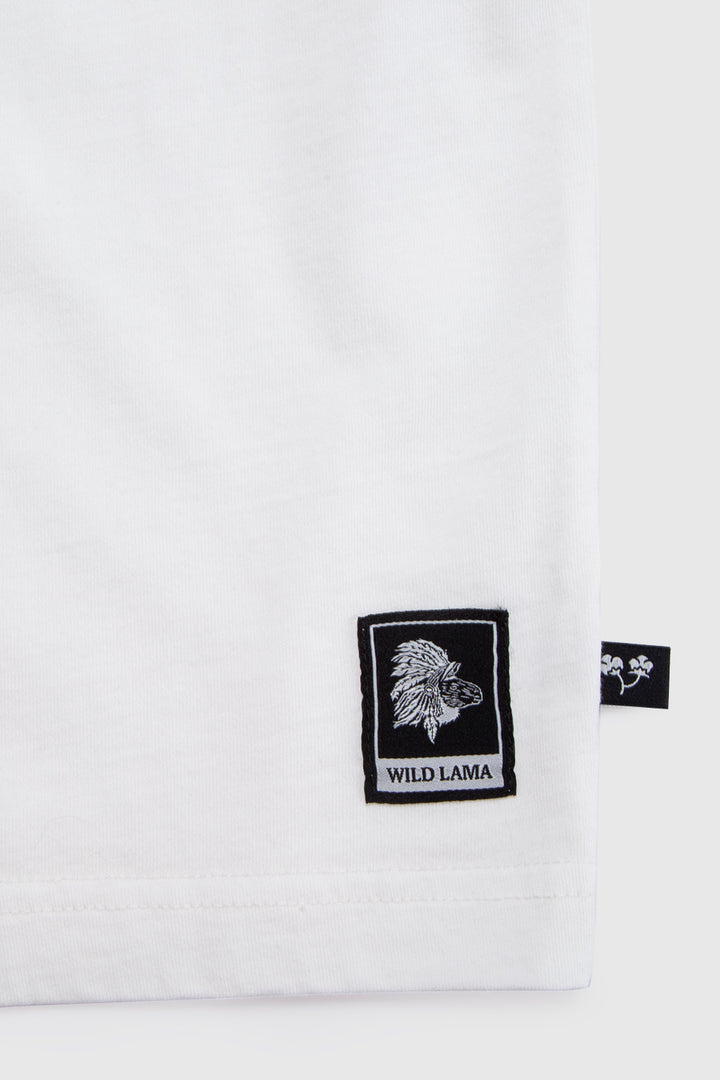 Polera Rolan Orgánica Blanca Hombre
