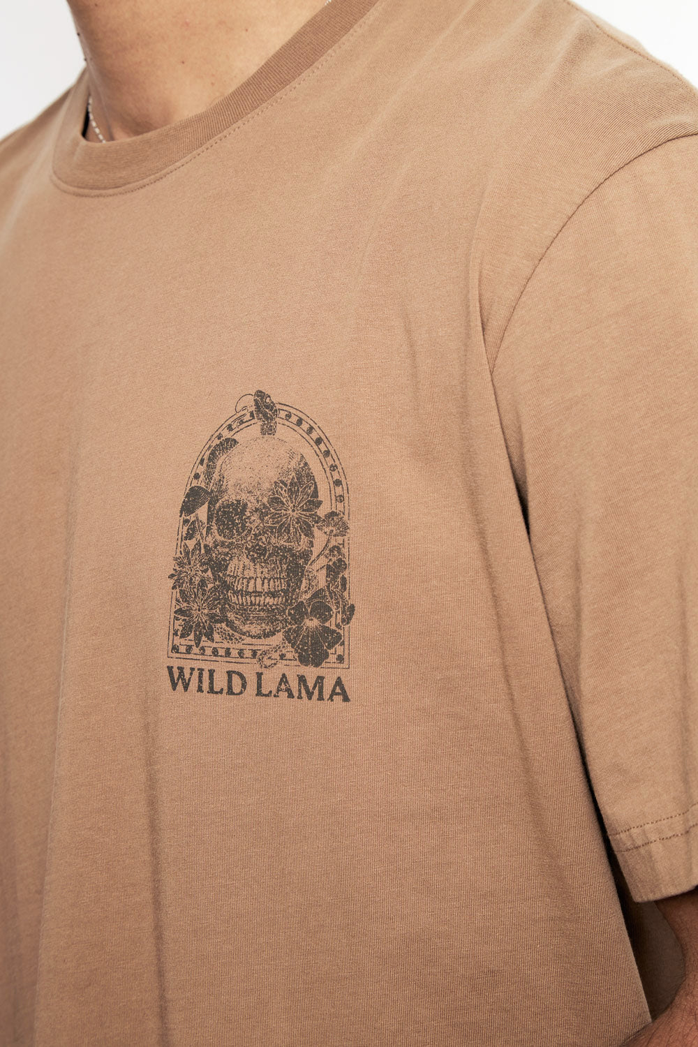 Polera Rolan Orgánica Camel Hombre