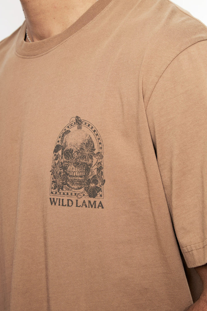 Polera Rolan Orgánica Camel Hombre