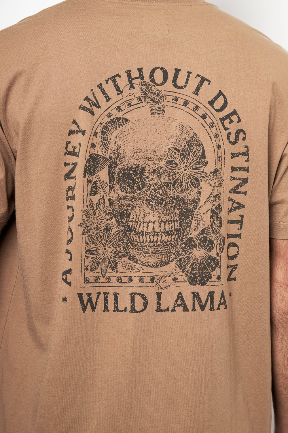 Polera Rolan Orgánica Camel Hombre