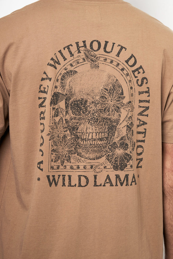 Polera Rolan Orgánica Camel Hombre