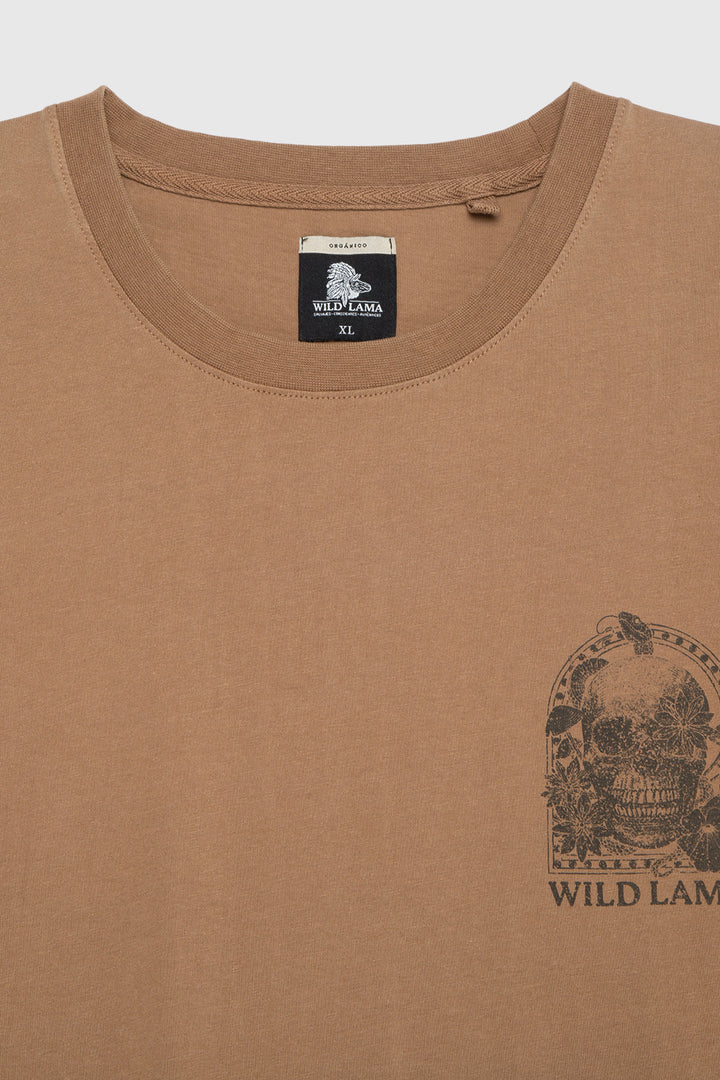 Polera Rolan Orgánica Camel Hombre