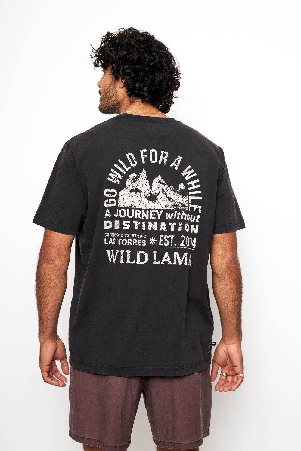 Polera Rolan Orgánica Negra Hombre