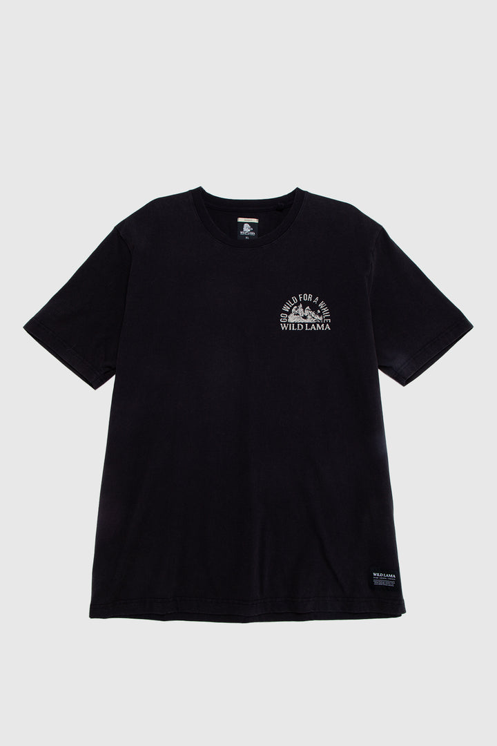 Polera Rolan Orgánica Negra Hombre