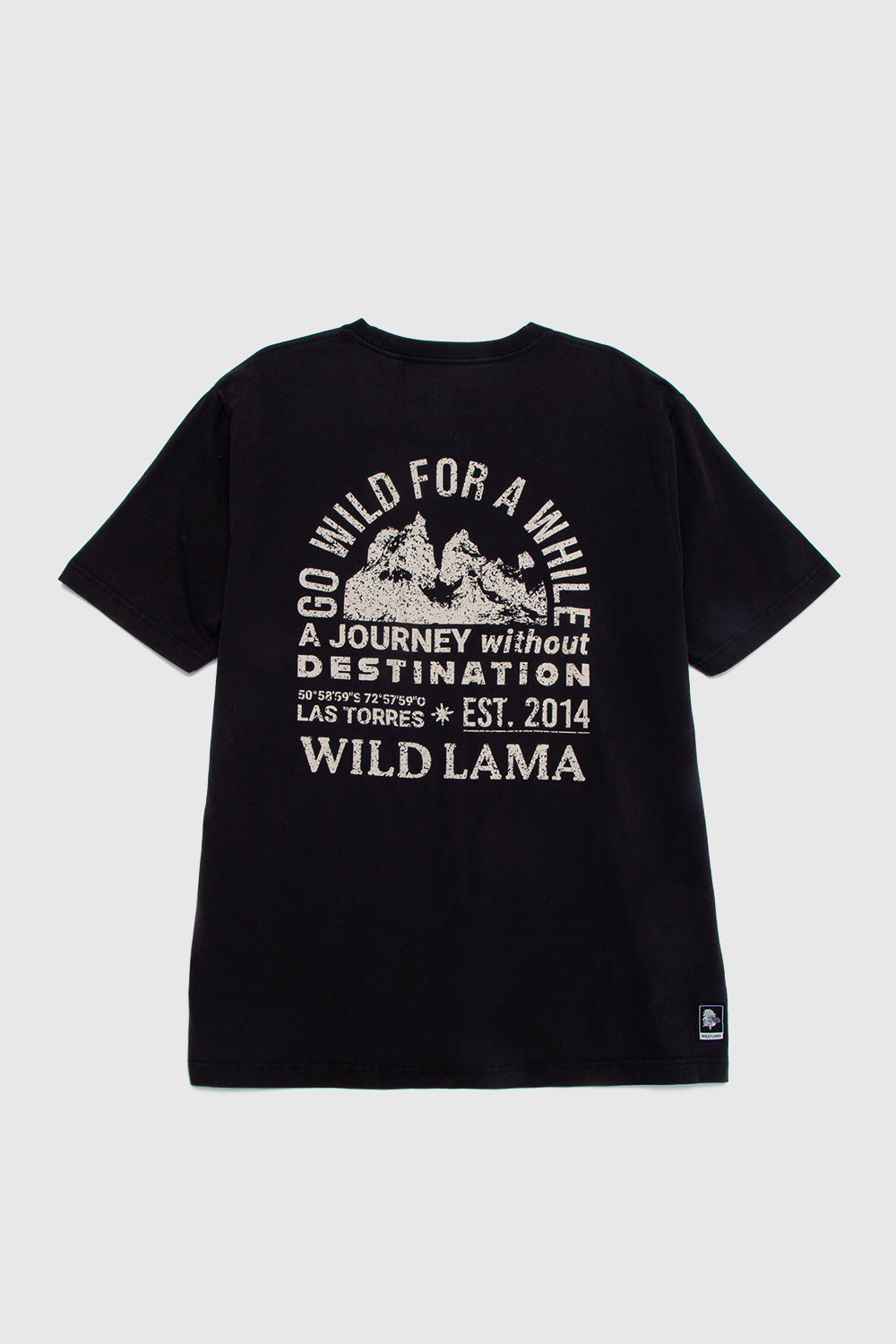 Polera Rolan Orgánica Negra Hombre