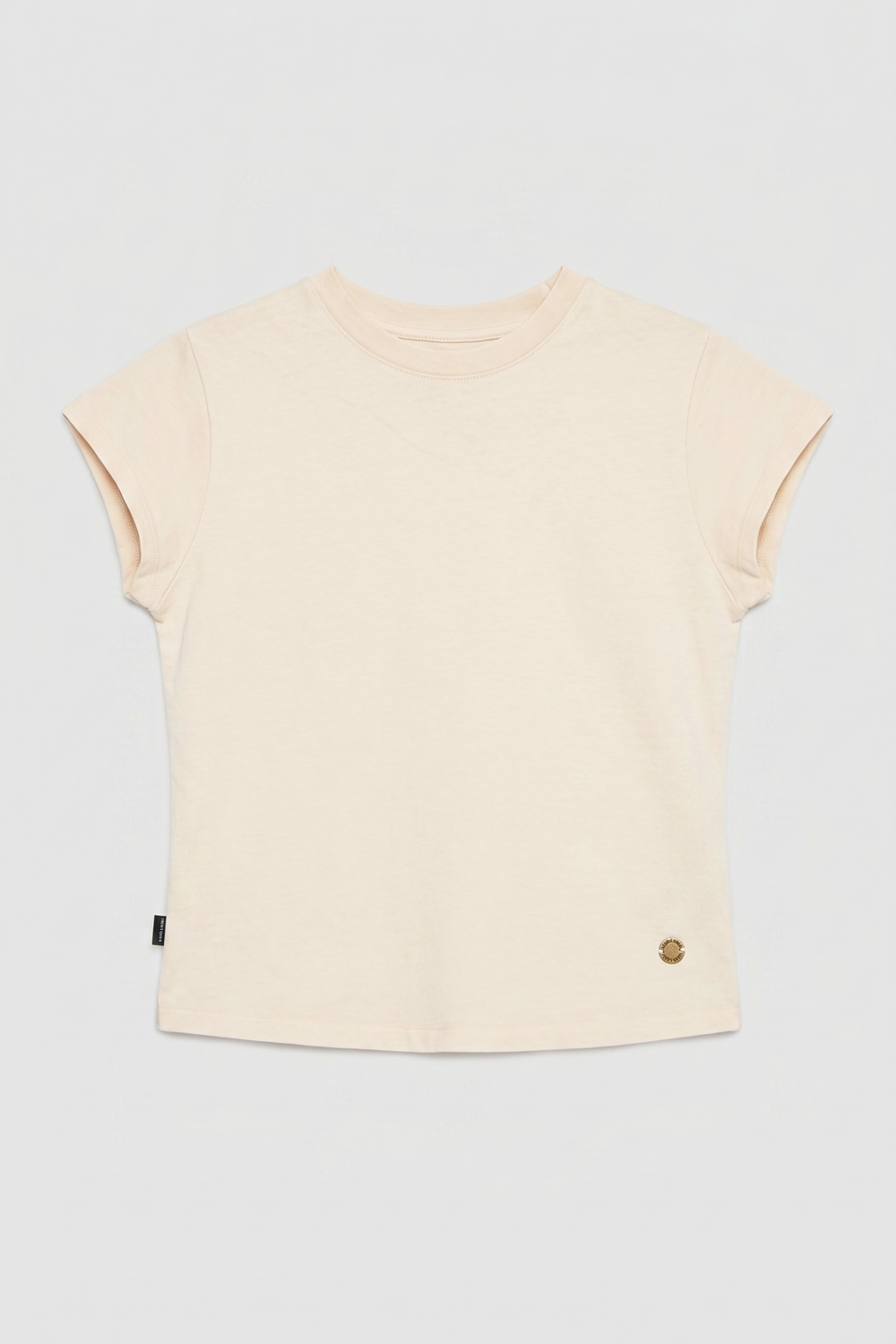 Polera Sari Orgánica Beige Mujer