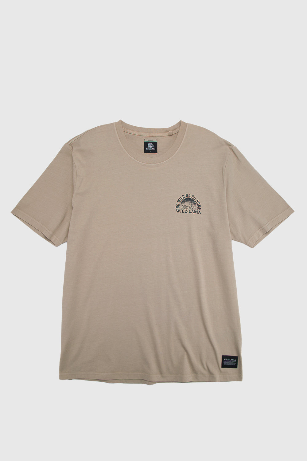 Polera Soles Orgánica Beige Hombre