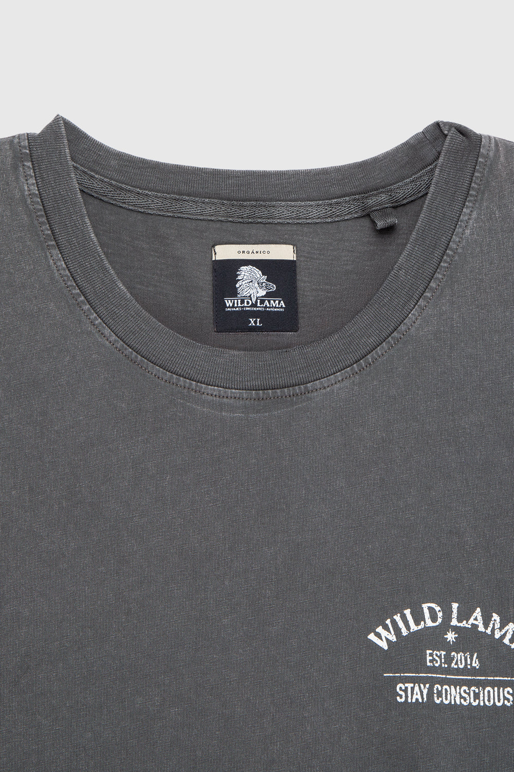 Polera Soles Orgánica Gris Hombre