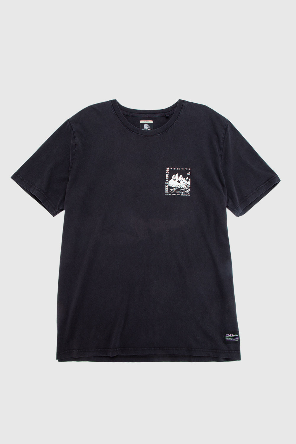 Polera Soles Orgánica Negra Hombre