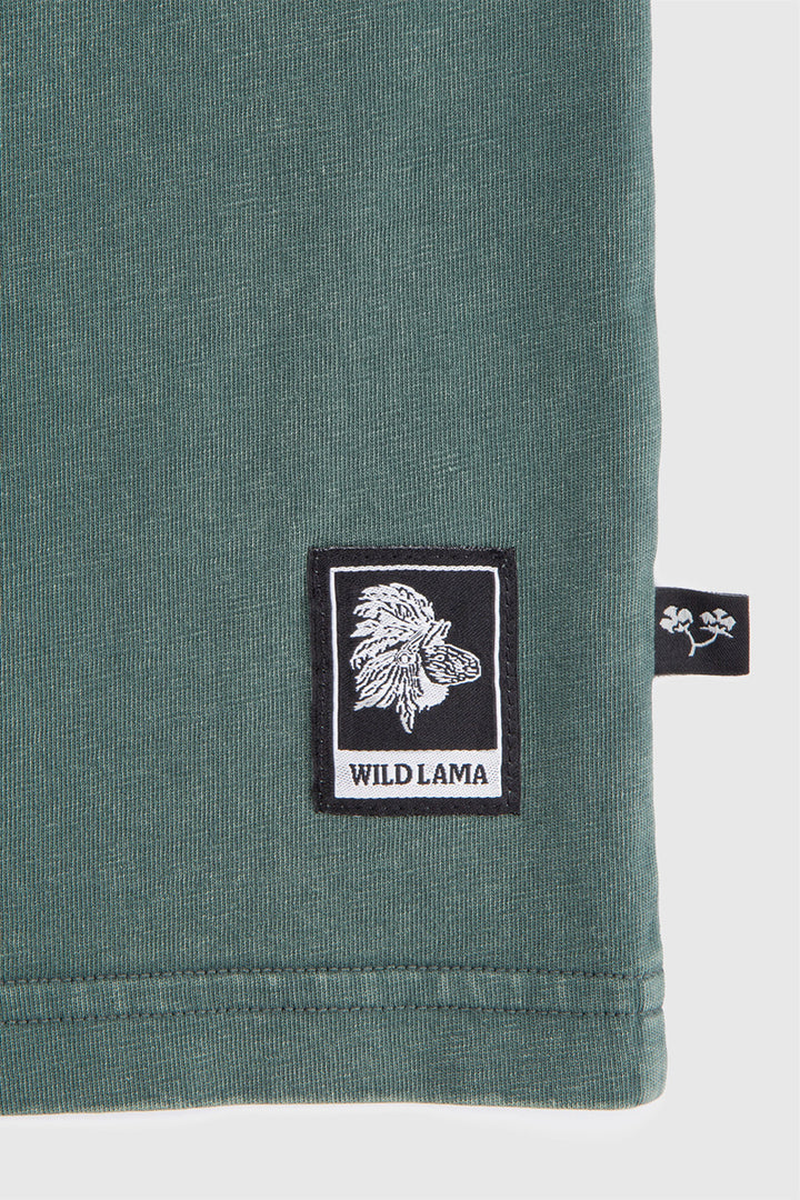 Polera Soles Orgánica Petróleo Hombre