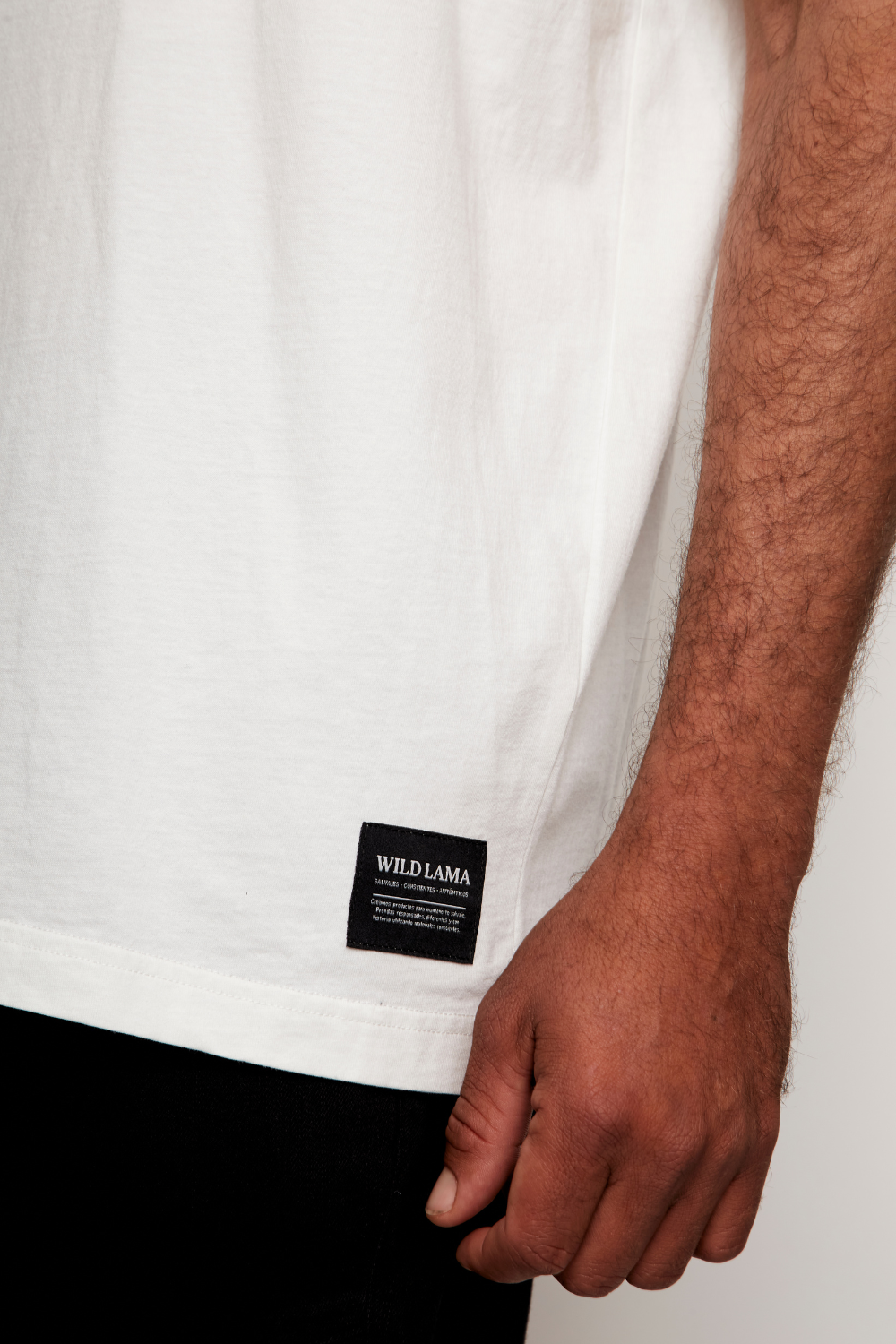 Polera Tori Orgánica Blanca Hombre