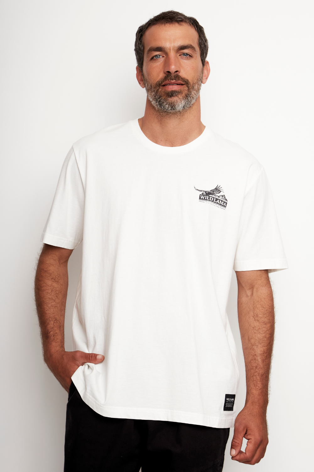 Polera Tori Orgánica Blanca Hombre