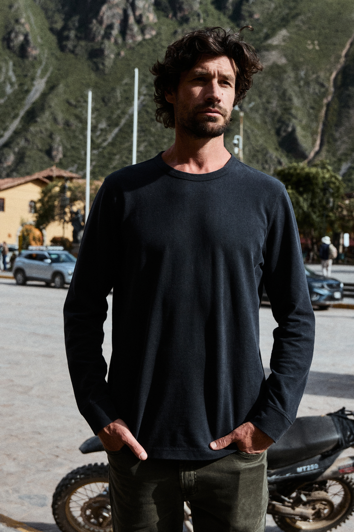 Polera Vilo Orgánica Marengo Hombre