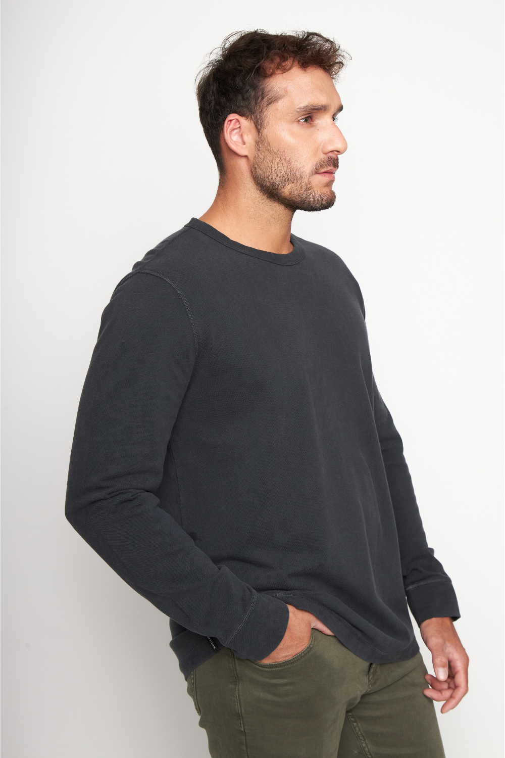 Polera Vilo Orgánica Marengo Hombre