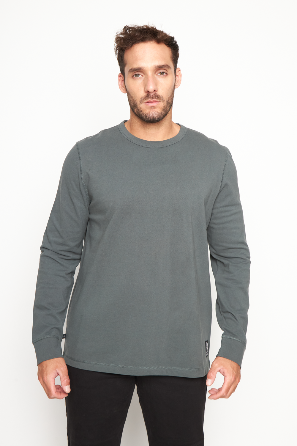 Polera Vilo Orgánica Verde Hombre