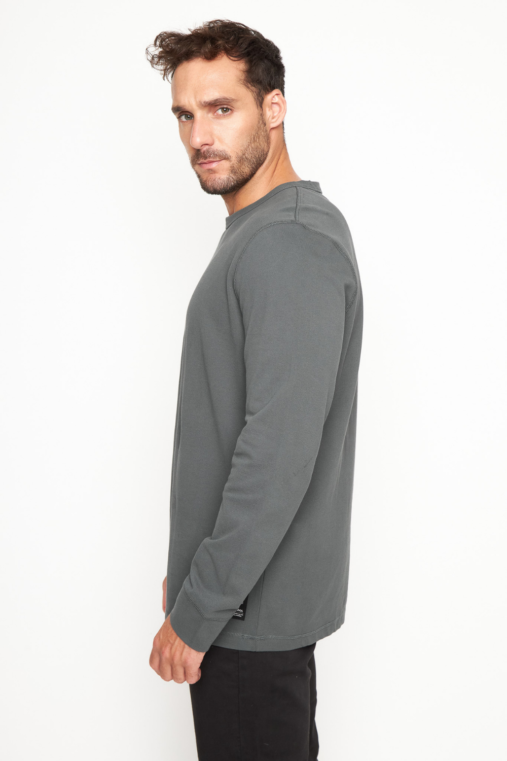 Polera Vilo Orgánica Verde Hombre