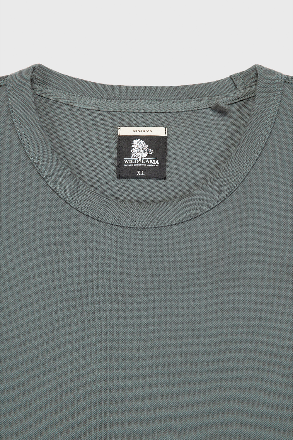 Polera Vilo Orgánica Verde Hombre