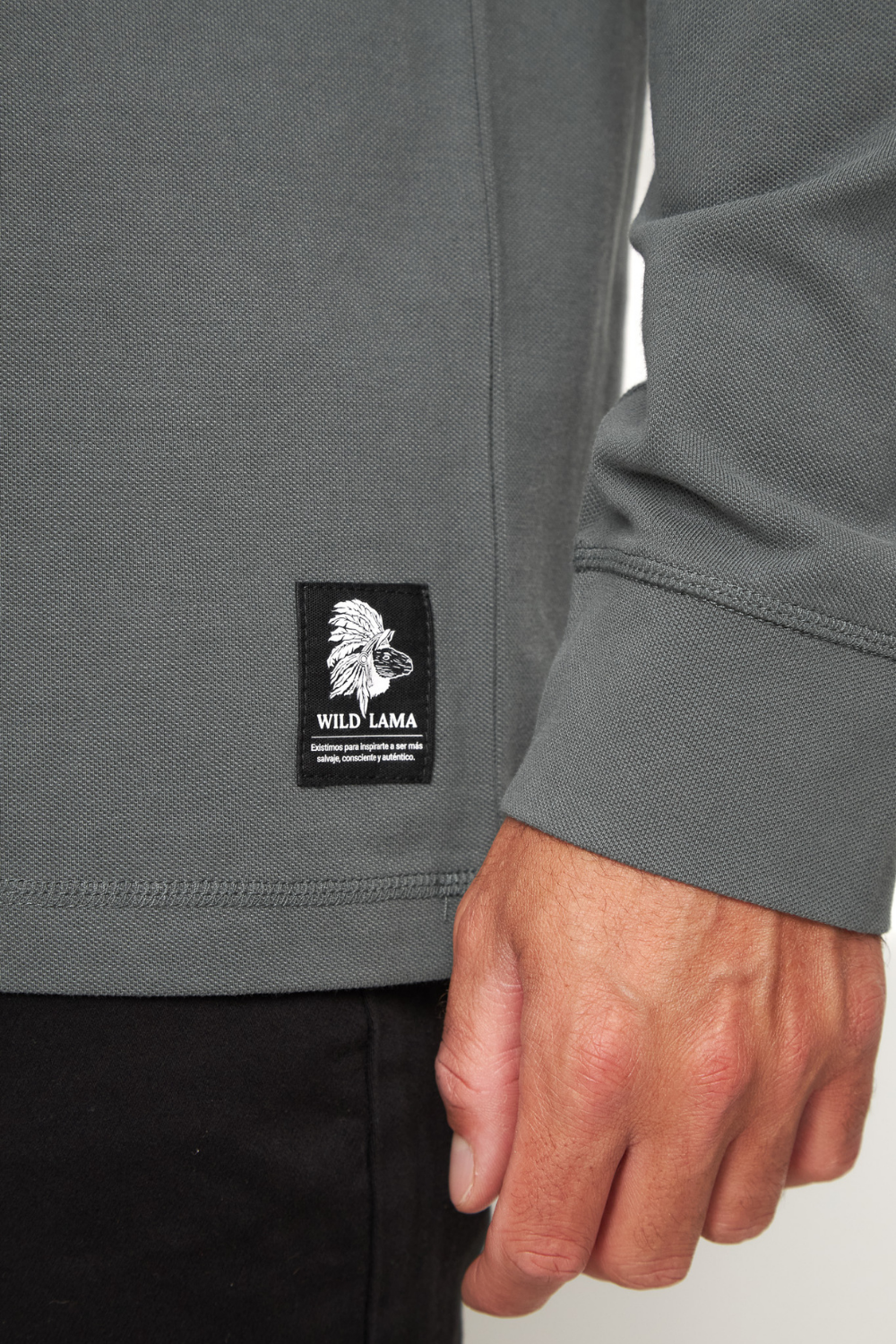 Polera Vilo Orgánica Verde Hombre