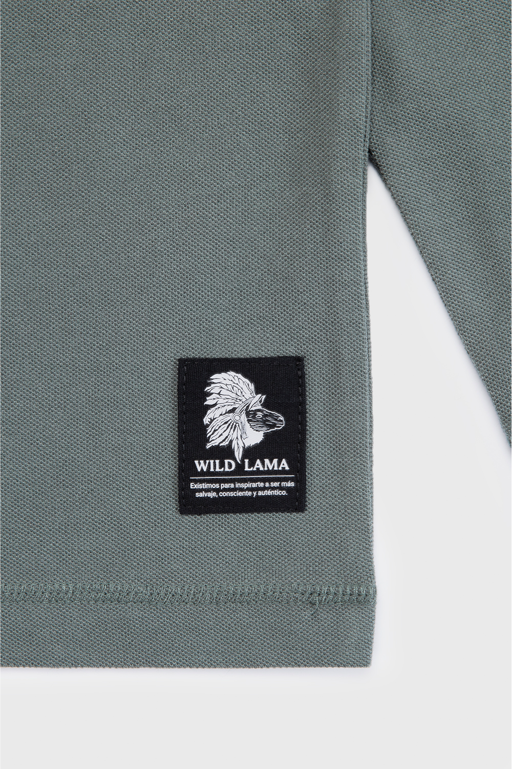 Polera Vilo Orgánica Verde Hombre