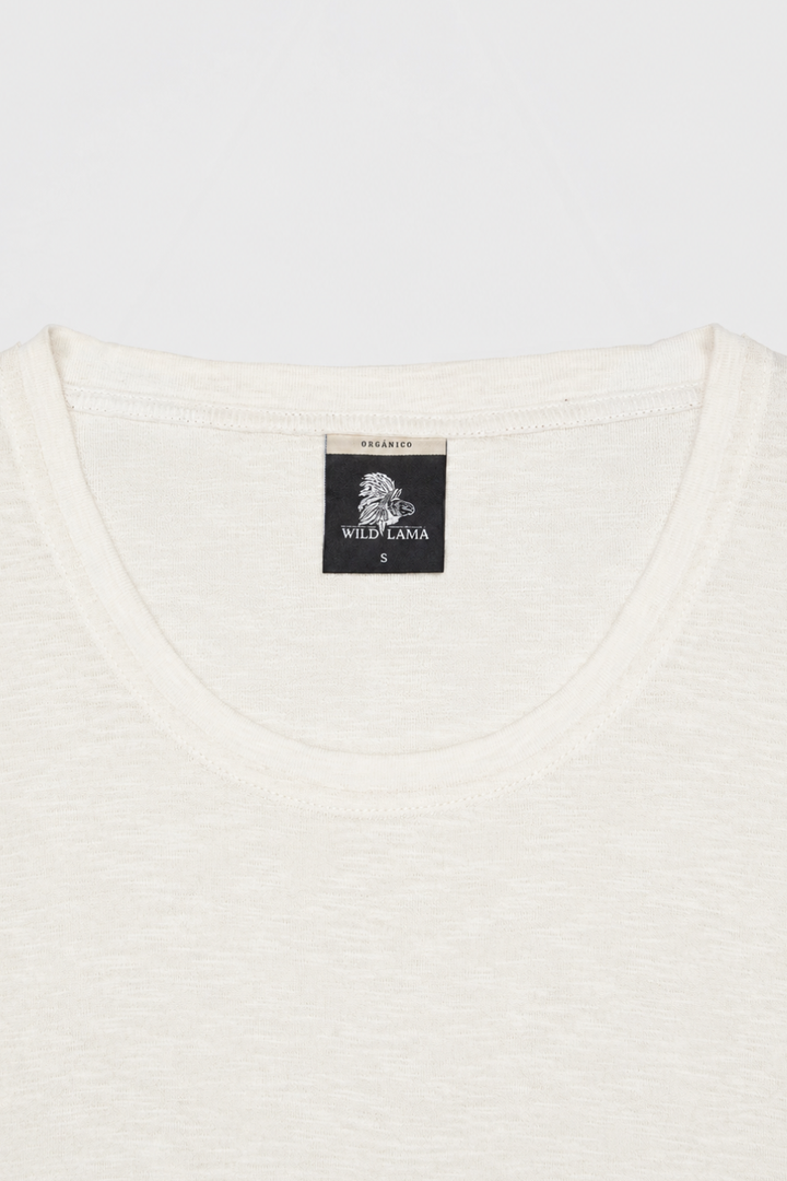 Polera Muri Orgánica Beige Mujer